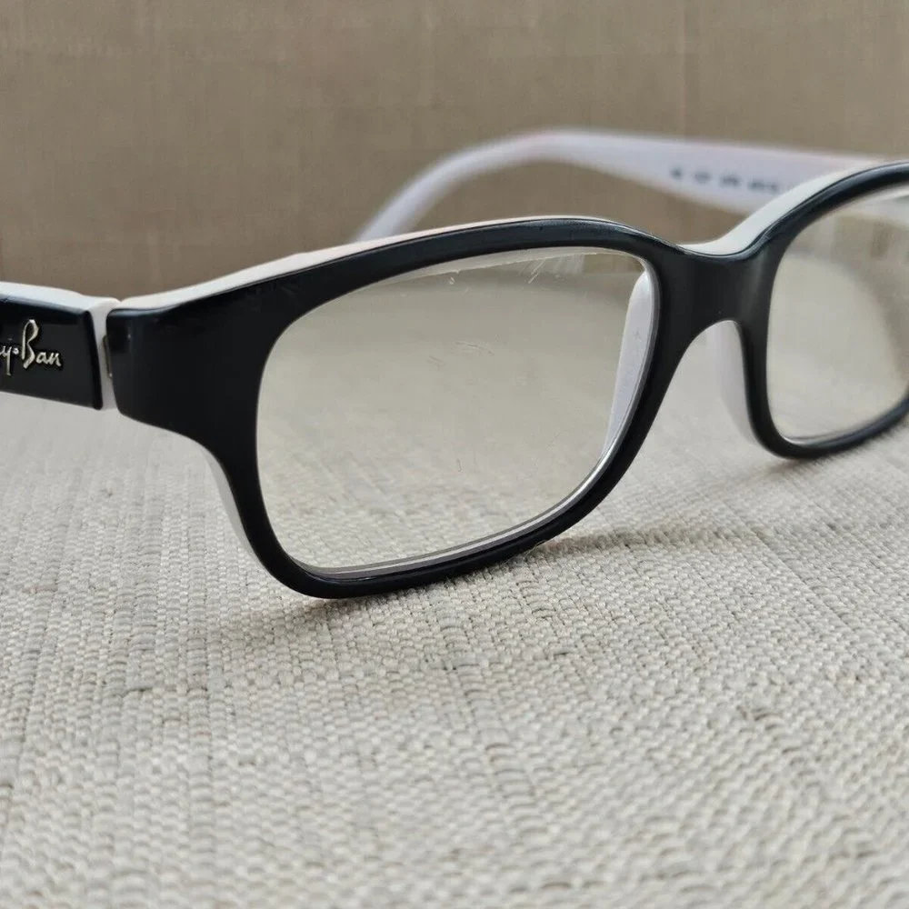 Ray-Ban Youth Eyeglasses Frame Black/White Glasses RB1527 45[]15 125